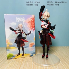 18cm Genshin Impact Kaedehara Kazuha Cartoon Anime PVC Figure