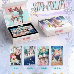 6 Styles SPY×FAMILY Anime Mystery Surprise Box Playing Card