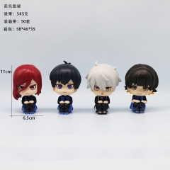 4 Styles Blue Lock Cartoon Isagi Yoichi Anime PVC Figure