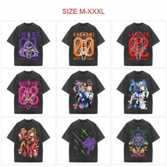 12 Styles EVA/Neon Genesis Evangelion Cartoon Cotton Anime T shirt