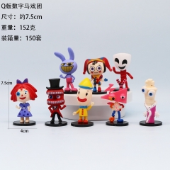 8PCS/SET The Amazing Digital Circus Cartoon Anime PVC Figure