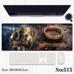 80*30*0.3CM The Lord of the Rings Cartoon Anime Mouse Pad