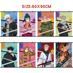 60x90cm 12 Styles Jujutsu Kaisen Anime Wallscrolls