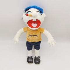 40cm Jeffy Hat Game Anime Plush Toy Doll