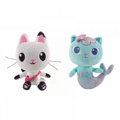 2 Styles 25cm Gabby's Dollhouse Season Cartoon Anime Plush Toy Doll