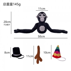 20cm  Gorilla Tag Monke Anime Plush Toy Doll