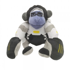 22cm Overwatch Jumbo Winston Gorilla Anime Plush Toy Doll