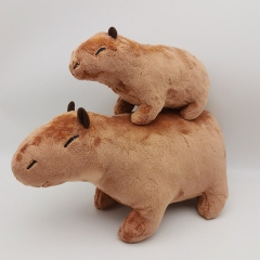 2 Styles Capybara Rodent Anime Plush Toy Doll