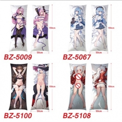 50x150CM (Two Side) 8 Styles Honkai: Star Rail Sexy Girl Pattern Cartoon Character Bolster Body Anime Pillow