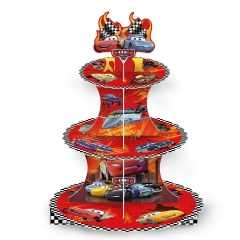 Cars Cartoon For Birthday Party Anime Cake Stand