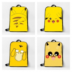 11 Styles Pokemon Pikachu Cartoon Anime Backpack Bag