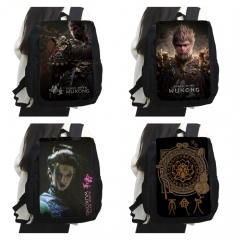 6 Styles Black Myth Wukong Cartoon Anime Backpack Bag