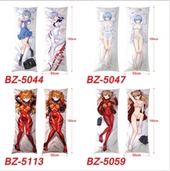 50x150CM (Two Side) 4 Styles EVA/Neon Genesis Evangelion Sexy Girl Pattern Cartoon Character Bolster Body Anime Pillow