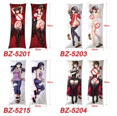 50x150CM (Two Side) 5 Styles SPY×FAMILY Sexy Girl Pattern Cartoon Character Bolster Body Anime Pillow