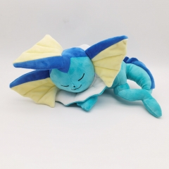 2 Styles Pokemon Sleeping Vaporeon Poké Cartoon Anime Plush Toy Doll