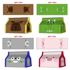 20 Styles Animal Panda Pig Cat Capybara Cartoon Anime Tissue box