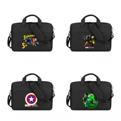 13 Styles Marvel Captain America Wonder Woman Flash Cartoon Anime Computer Bag