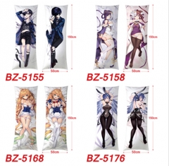 50x150CM (Two Side) 24 Styles Sexy Girl Pattern Cartoon Character Bolster Body Anime Pillow