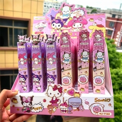 2 Styles 24PCS/SET Sanrio Kuromi My Melody Cartoon Surprise Blind Box Pattern Anime Pen