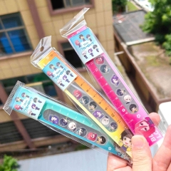 2 Styles 15cm Blue Lock Cartoon Anime Ruler