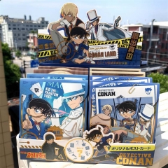 8PCS/SET Detective Conan Cartoon Surprise Blind Box Anime Stationery