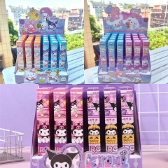 3 Styles 22PCS/SET Sanrio Kuromi Cinnamoroll Cartoon Surprise Blind Box Pattern Anime Pen