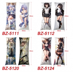 50x150CM (Two Side) 24 Styles Sexy Girl Pattern Cartoon Character Bolster Body Anime Pillow