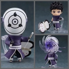 10cm Nendoroid Naruto Uchiha Obito 2120# Anime PVC Figure Toy