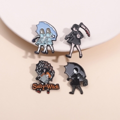 4 Styles Diablo Cartoon Pin Anime Alloy Brooch