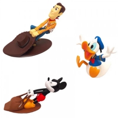 3 Styles10-18cm Toy Story Mickey Mouse and Donald Duck Cartoon Anime PVC Figure