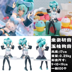 17cm Hatsune Miku Cinnamoroll Cartoon Anime PVC Figures