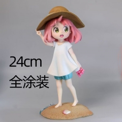 24cm SPY×FAMILY Anya Cartoon Anime PVC Figure Toy