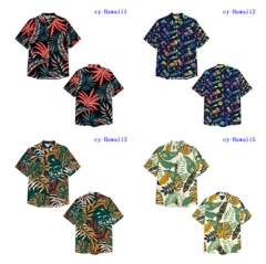 5 Styles Hawaii Cartoon Pattern Anime T Shirt