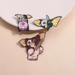 3 Styles Cute Animal Cartoon Pin Anime Alloy Brooch