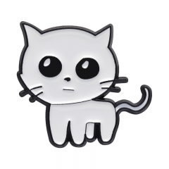 Animal Felinae Cartoon Pin Anime Alloy Brooch