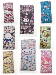 8 Styles Sanrio Hello Kitty Kuromi My Melody Cartoon Purse Anime Long Wallet