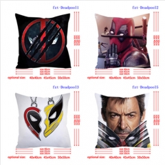 7 Styles 3 Sizes Deadpool & Wolverine Cartoon Anime Pillow