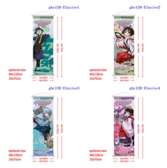 2 Sizes 5 Styles The Elusive Samurai Cartoon Wall Scrolls Anime Wallscrolls