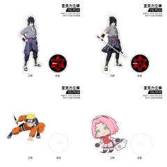 7 Styles 3 Sizes Naruto Acrylic Cartoon Anime Standing Plates