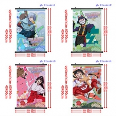 2 Sizes 5 Styles The Elusive Samurai Cartoon Wall Scrolls Anime Wallscrolls