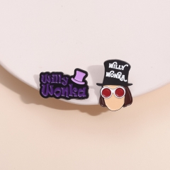 2 Styles Cute Cartoon Pin Anime Alloy Brooch