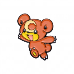 Cute Bear Cartoon Pin Anime Alloy Brooch