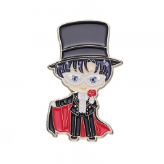 Detective Conan Cartoon Pin Anime Alloy Brooch