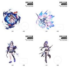 4 Styles 3 Sizes Honkai: Star Rail Acrylic Cartoon Anime Standing Plates