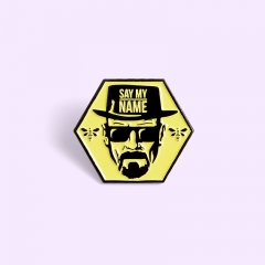 Breaking Bad Cartoon Pin Anime Alloy Brooch