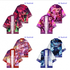 5 Styles Hazbin Hotel Anime Kimono Haori Cloak