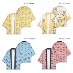 5 Styles chiikawa Anime Kimono Haori Cloak