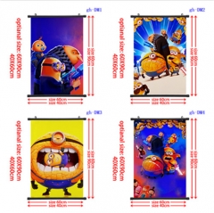 2 Sizes 6 Styles Despicable Me Cartoon Wall Scrolls Anime Wallscrolls