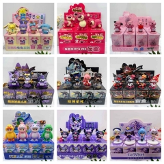 20 Styles Sanrio Jujutsu Kaisen Lotso Hatsune Miku Genshin Impact My Little Pony Cartoon Surprise Blind Box Anime Figure Toy