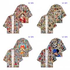 5 Styles One Piece Anime Kimono Haori Cloak